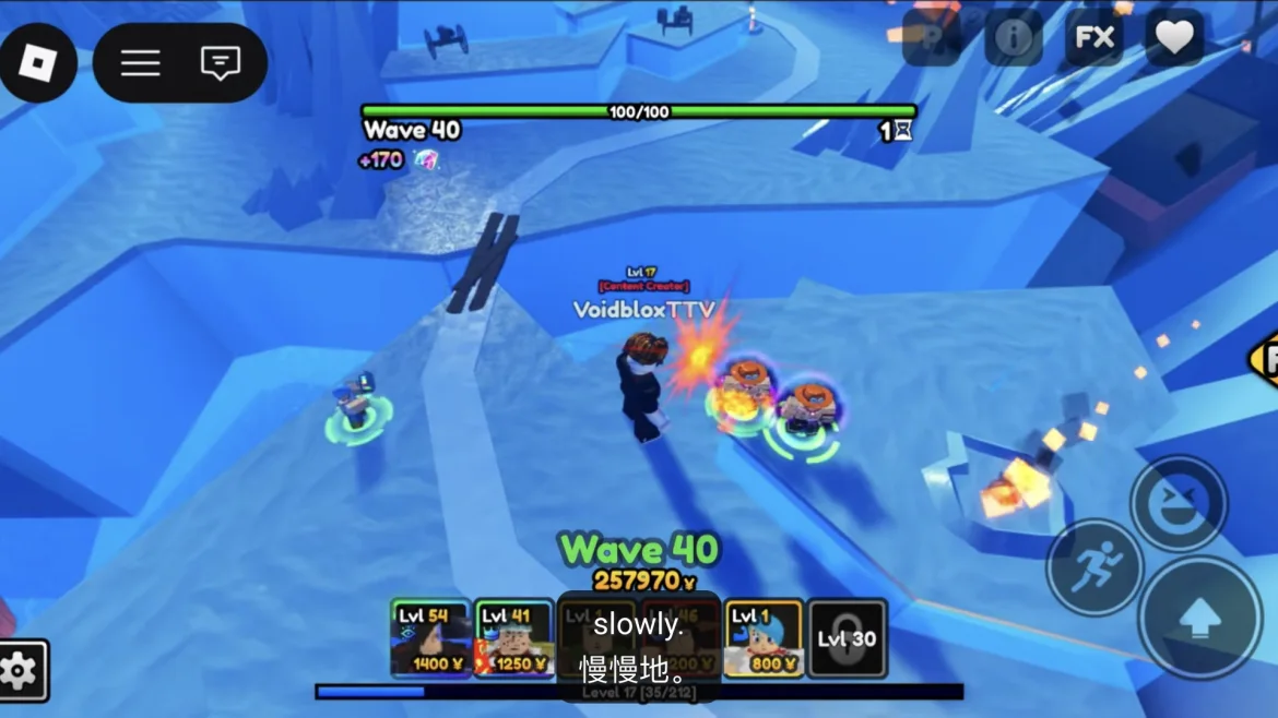 Re://Adventures Navy Bay Infinite late-wave path and placed units at Wave 40